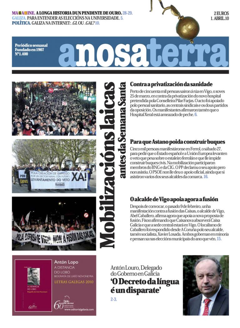 Nº 1400  1 de abril 2010