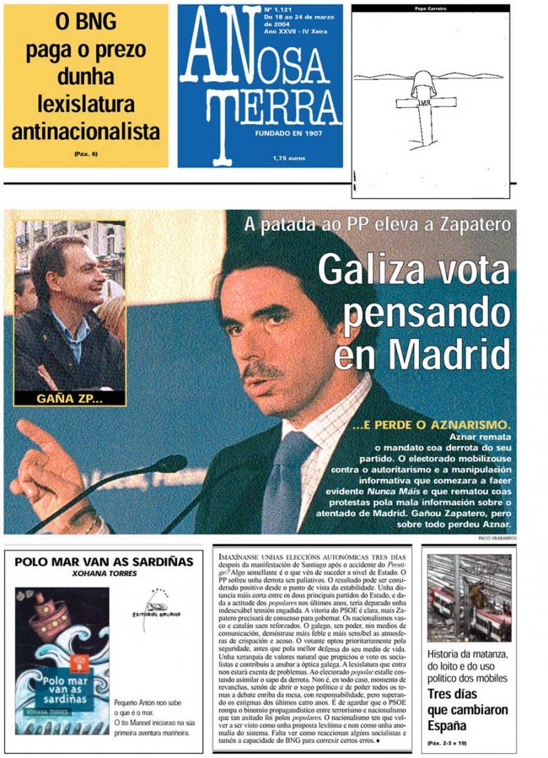 Nº 1.121 Do 18 ao 24 de marzo de 2004