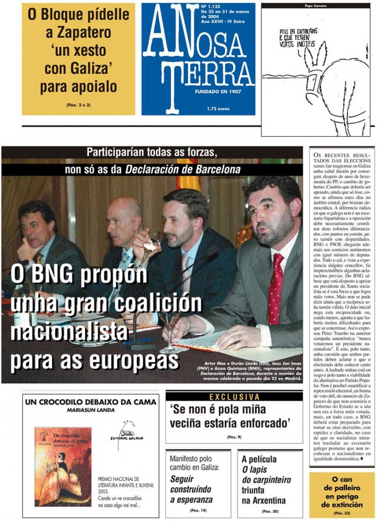 Nº 1.122 Do 25 ao 31 de marzo de 2004