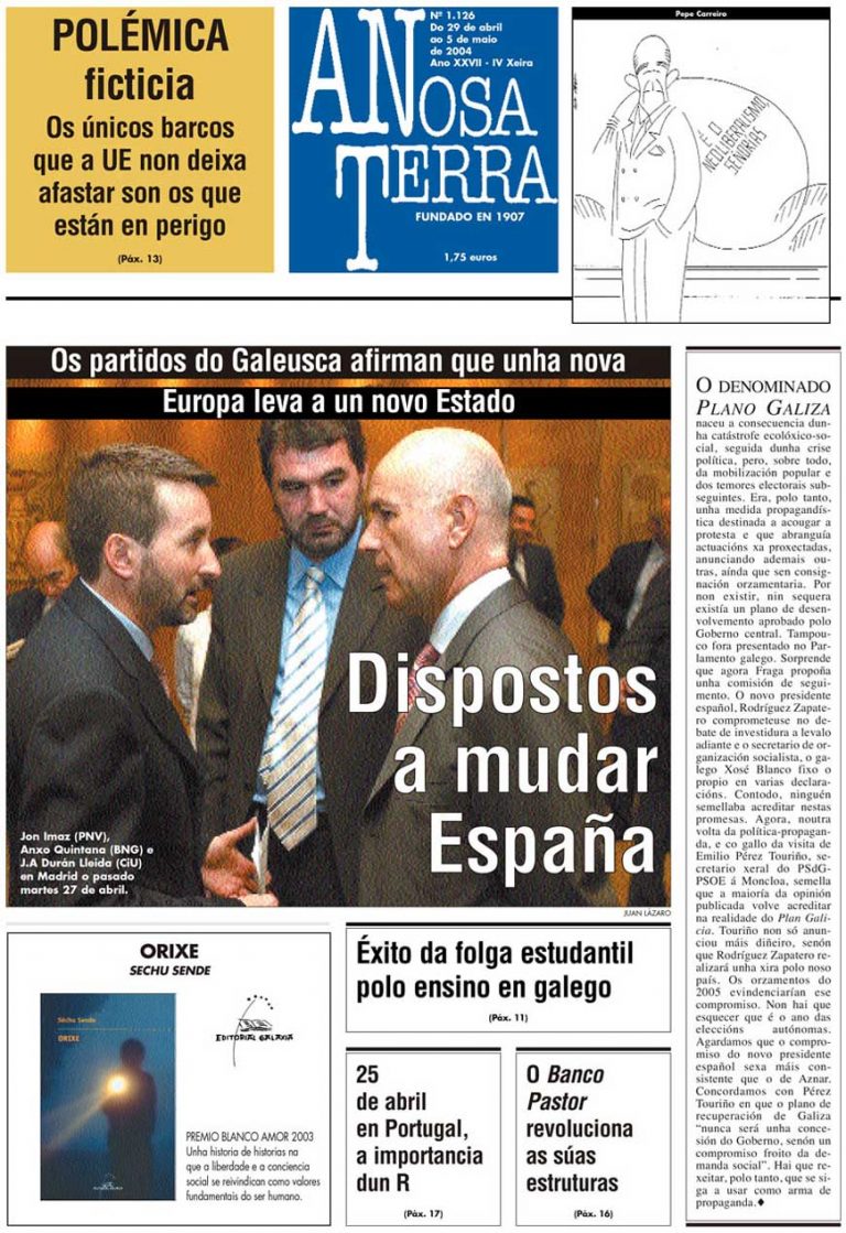 Nº 1.126 Do 29 de abril ao 5 de maio de 2004