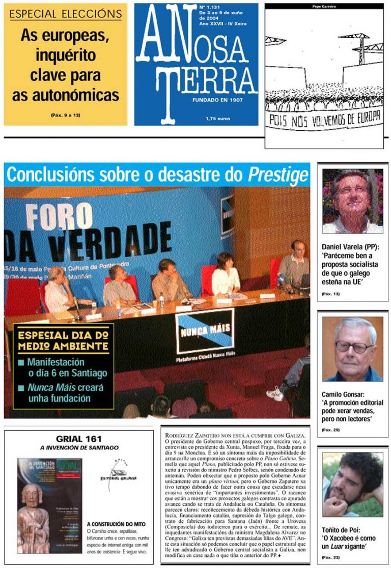 Nº 1.131 Do 3 ao 9 de xuño de 2004