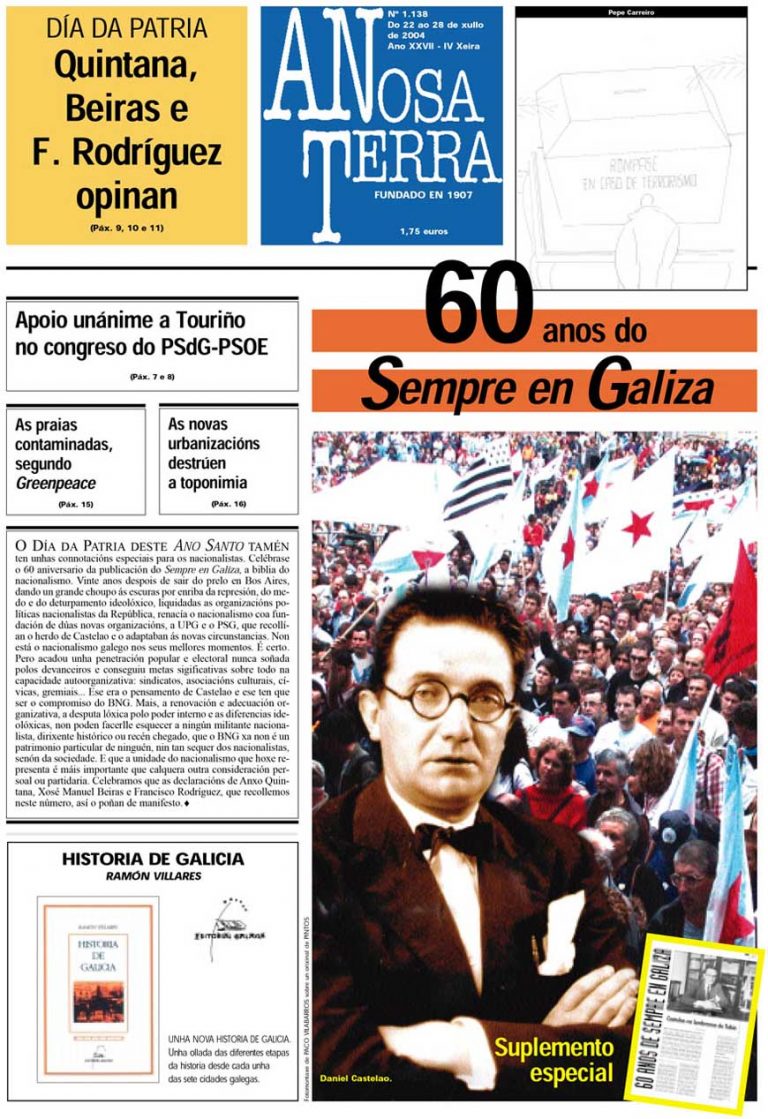 Nº 1.138 Do 22 ao 28 de xullo de 2004