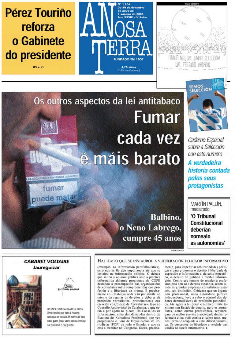 Nº 1.204 Do 29 e decembro do 2005 a 3 de xaneiro de 2006