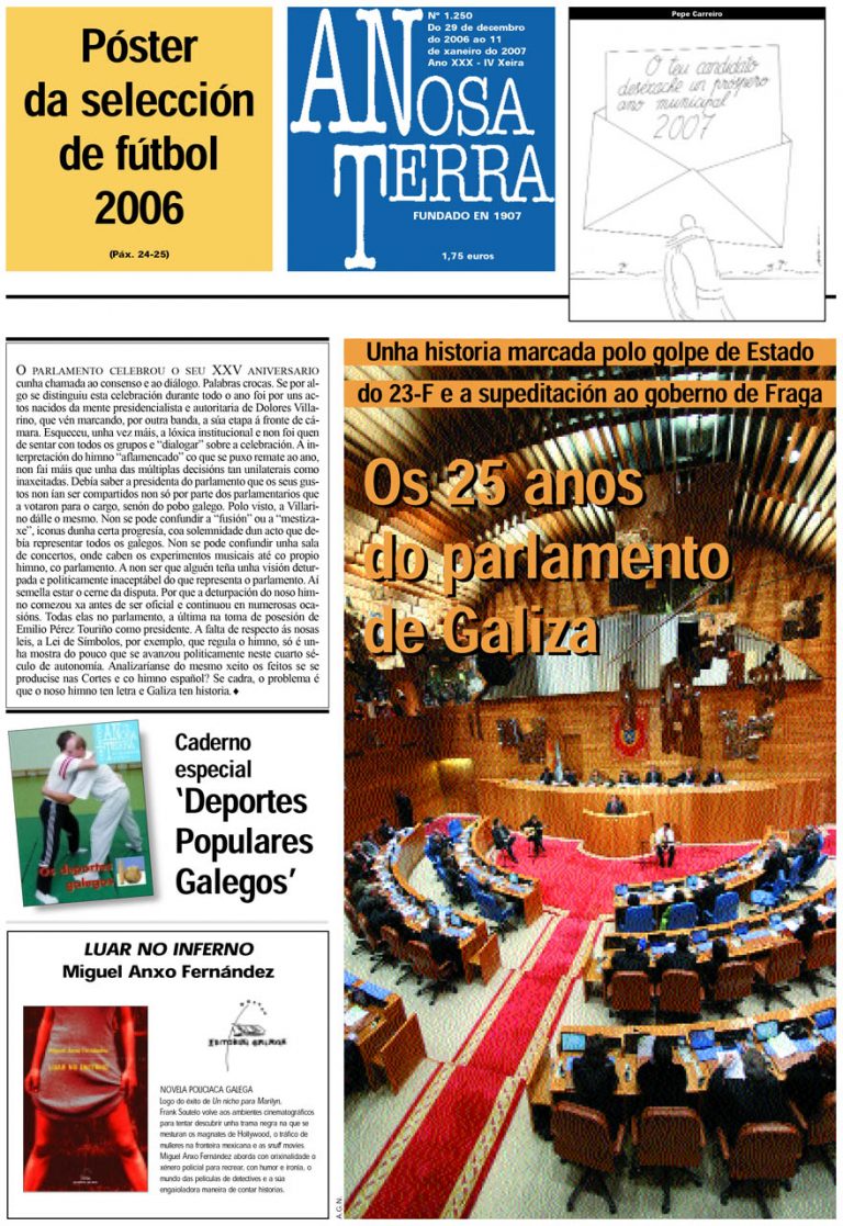 Nº 1.250 Do 29 de decembro do 2006 ao 11 de 2007