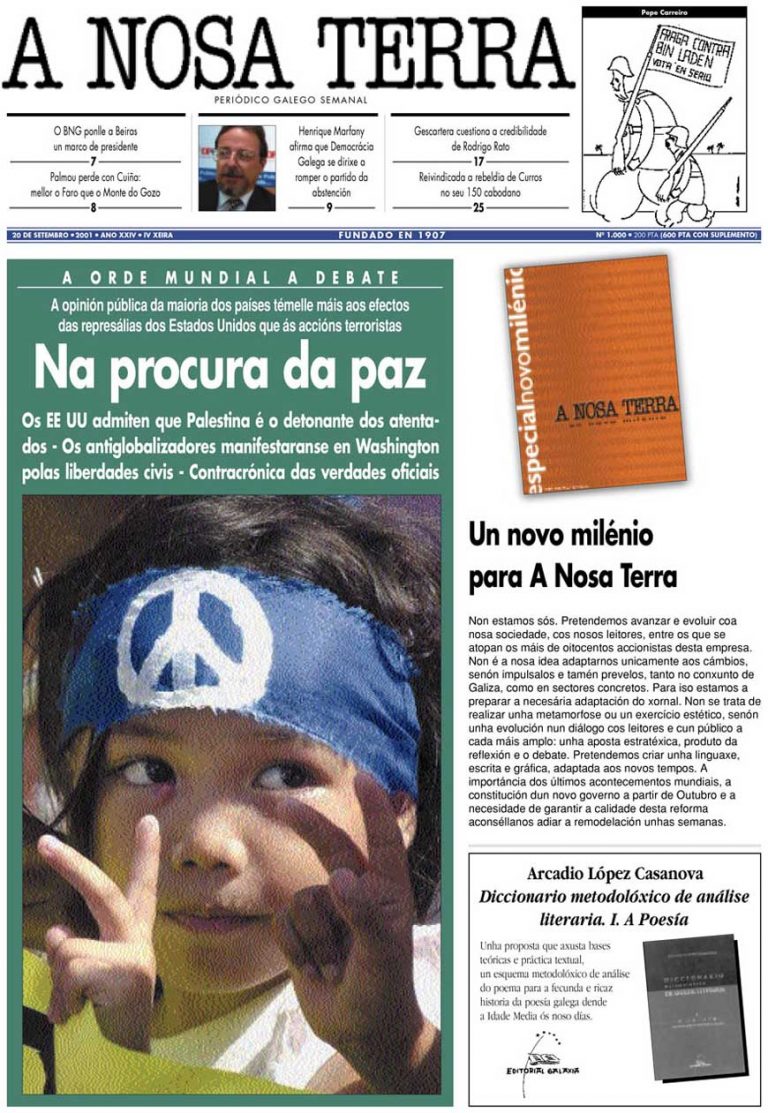 Nº 1000. 20 de Setembro. 2001