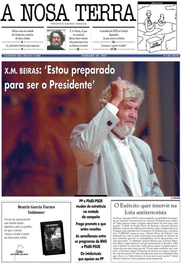 Nº 1003. 11 de Outubro. 2001