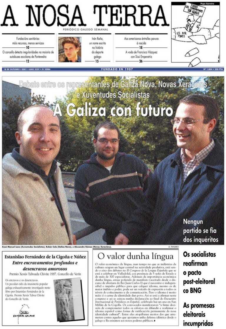 Nº 1004. 18 de Outubro. 2001