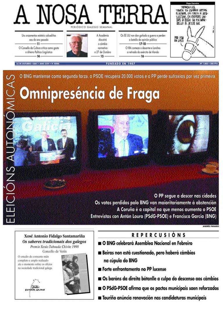 Nº 1005. 25 de Outubro. 2001