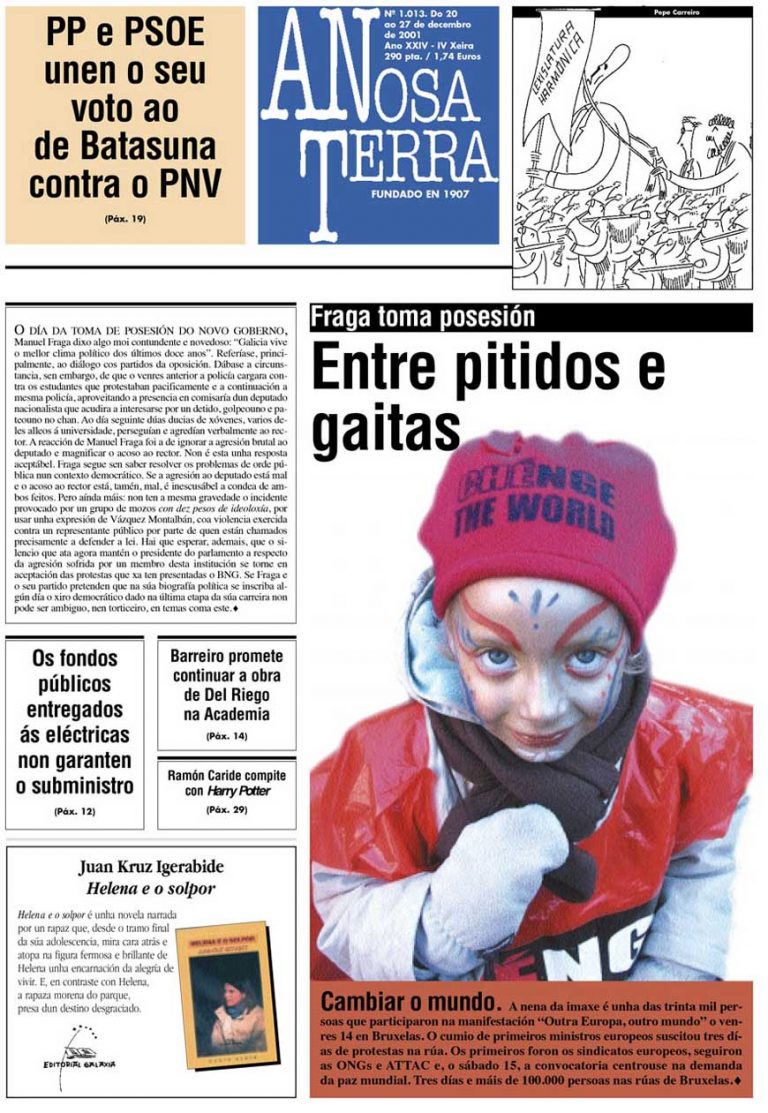 Nº 1013. 20 ao 27 de decembro de 2001