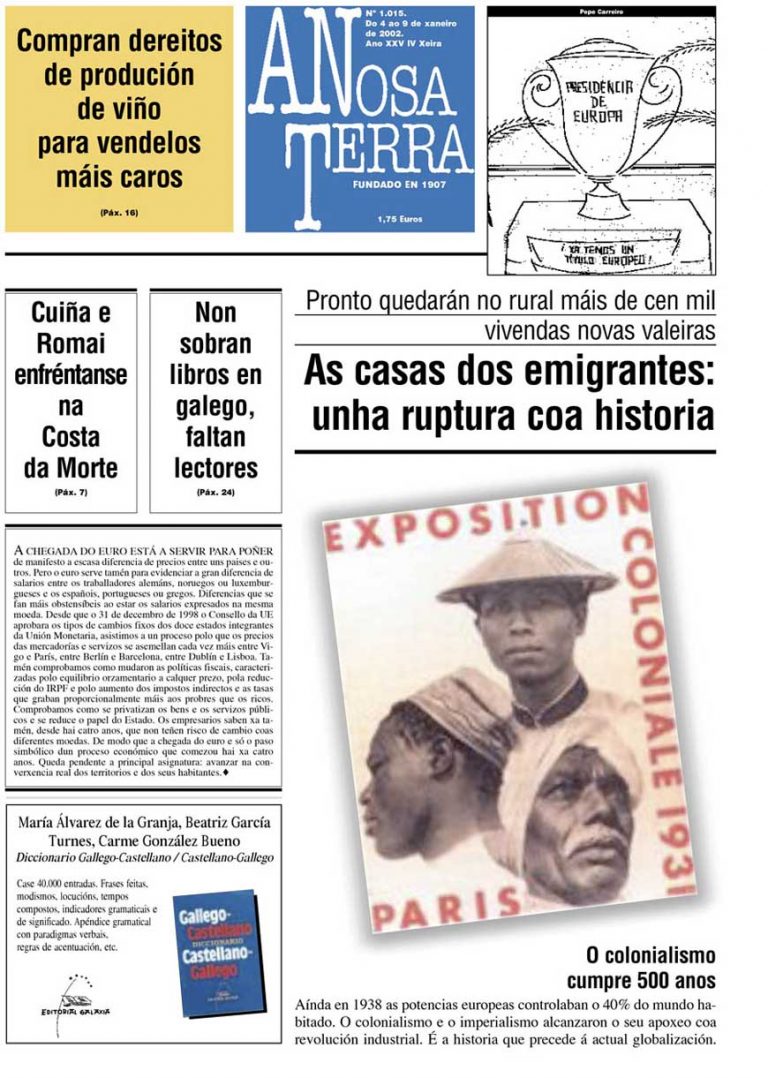 Nº 1015 – 4 de xaneiro de 2002