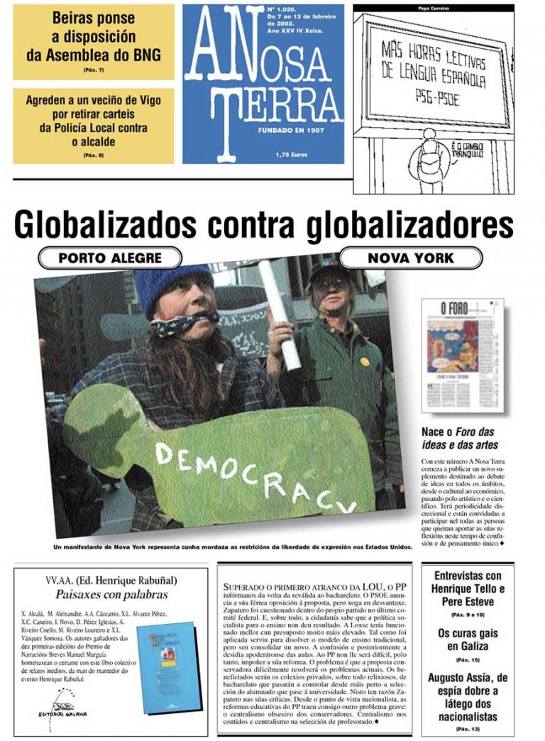 Nº 1020 – 7 de febreiro de 2002
