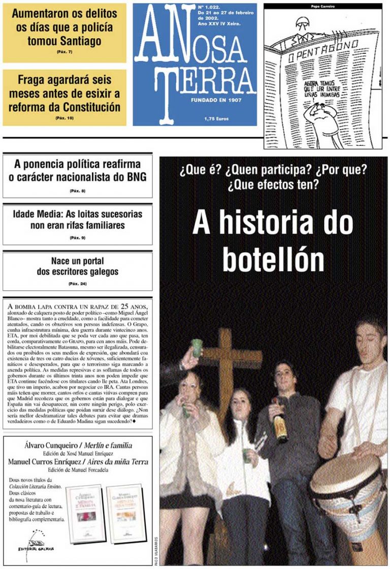Nº 1022 – 21 de febreiro de 2002