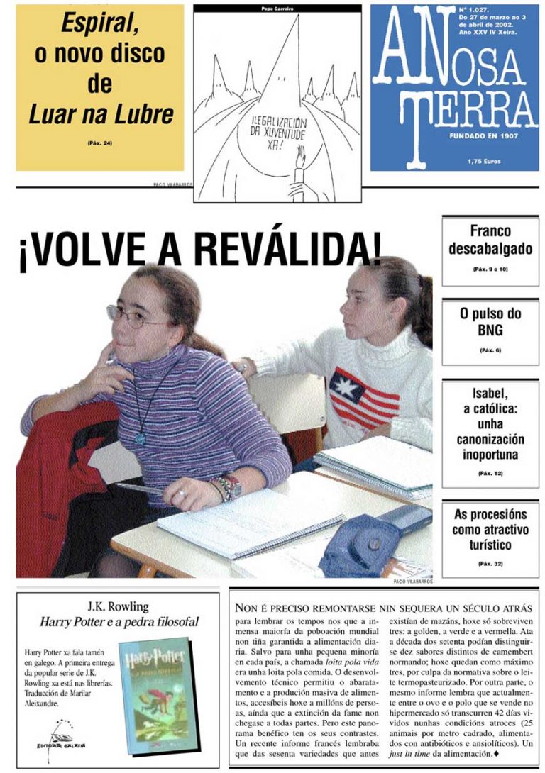 Nº 1027 – 27 de marzo de 2002