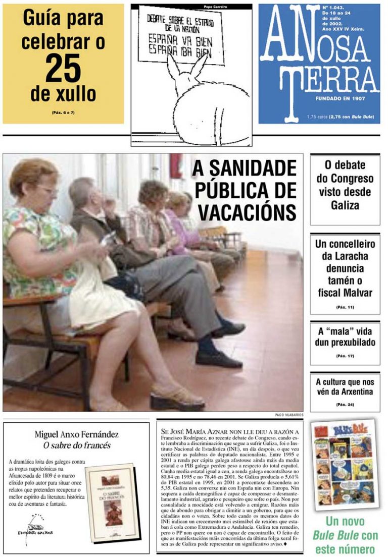 Nº 1043 – 18 de xullo de 2002