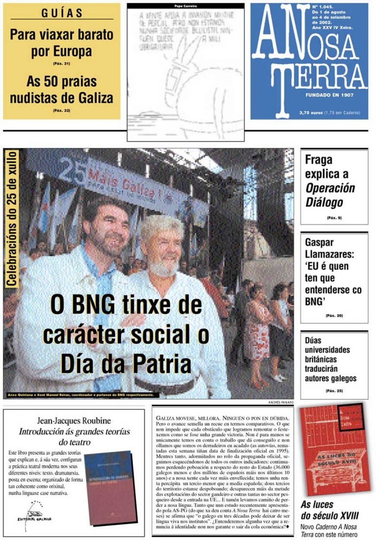 Nº 1045 – 1 de agosto de 2002