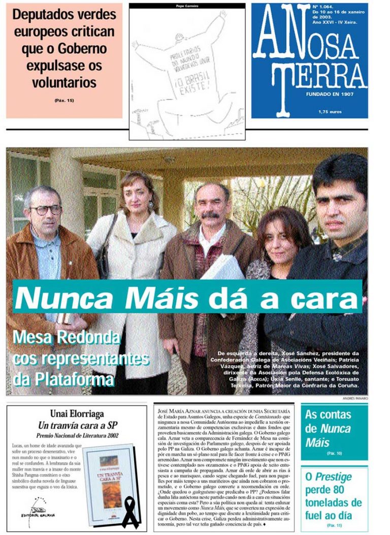 Nº 1064 – 10 de xaneiro de 2003