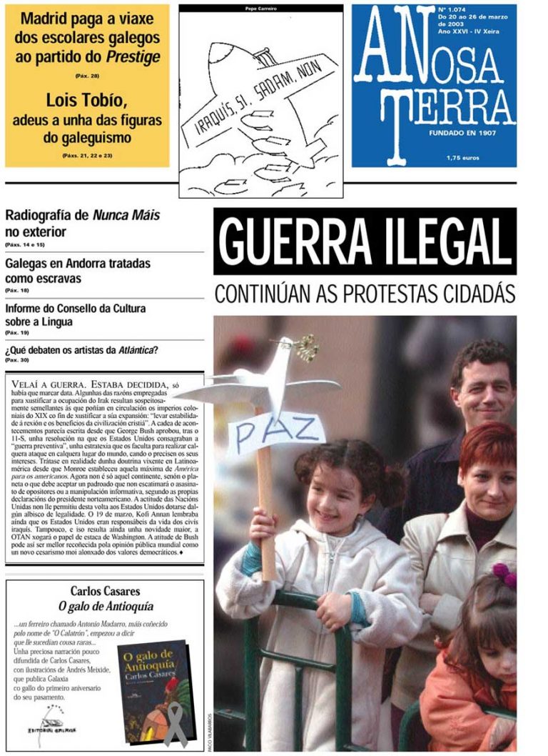 Nº 1074 – 20 de marzo de 2003