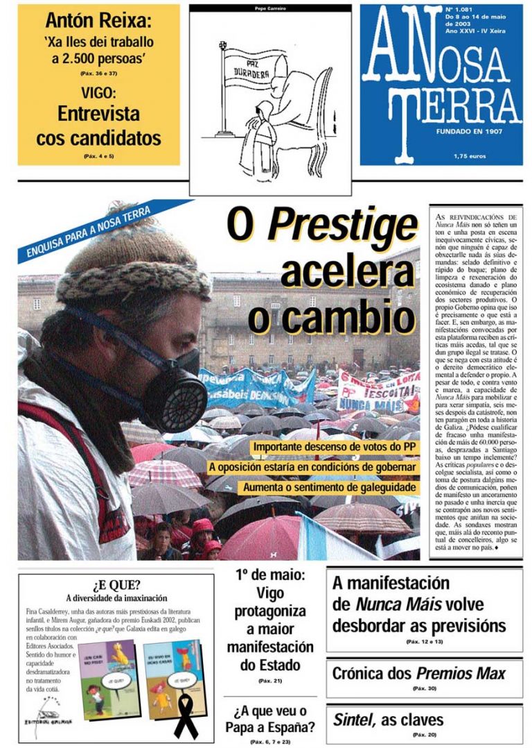 Nº 1081 – 8 de maio de 2003