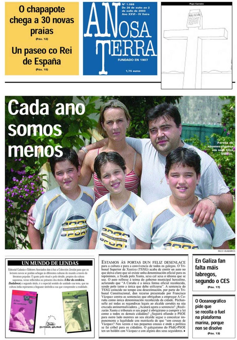 Nº 1088 – 26 de xuño de 2003