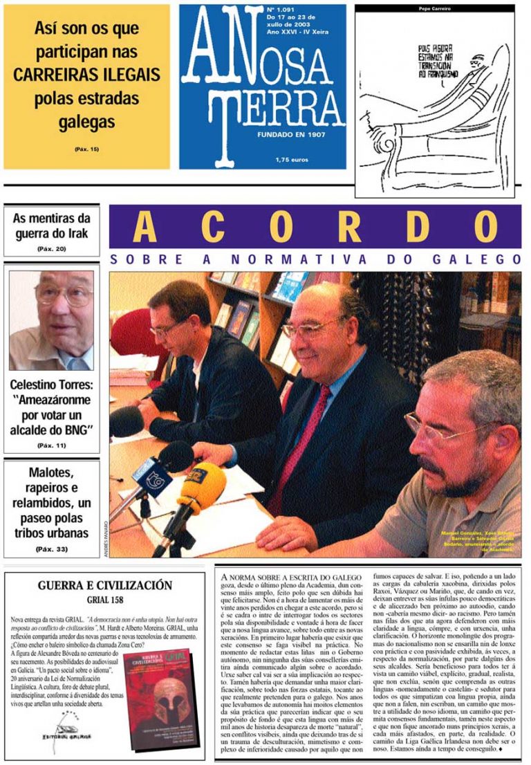 Nº 1090 – 17 de xullo de 2003