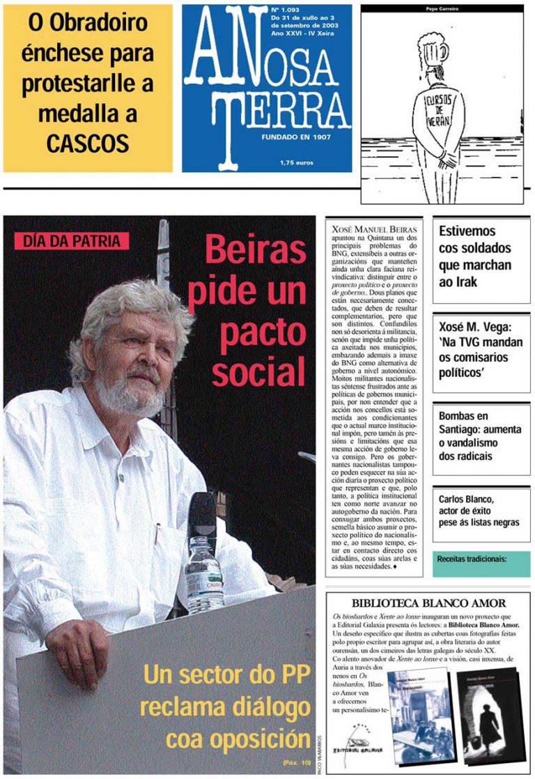 Nº 1093 – 31 de xullo de 2003