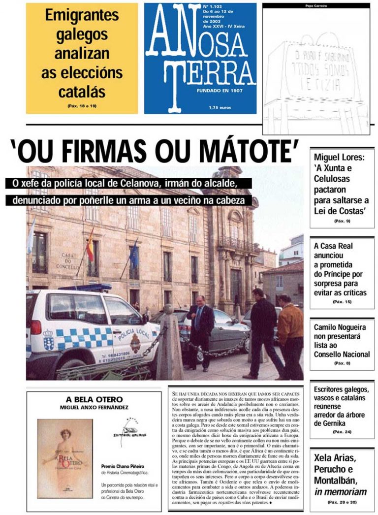 Nº 1103 – 6 de novembro de 2003