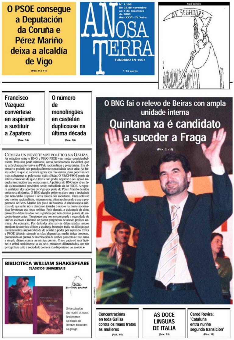 Nº 1106 – 27 de novembro de 2003