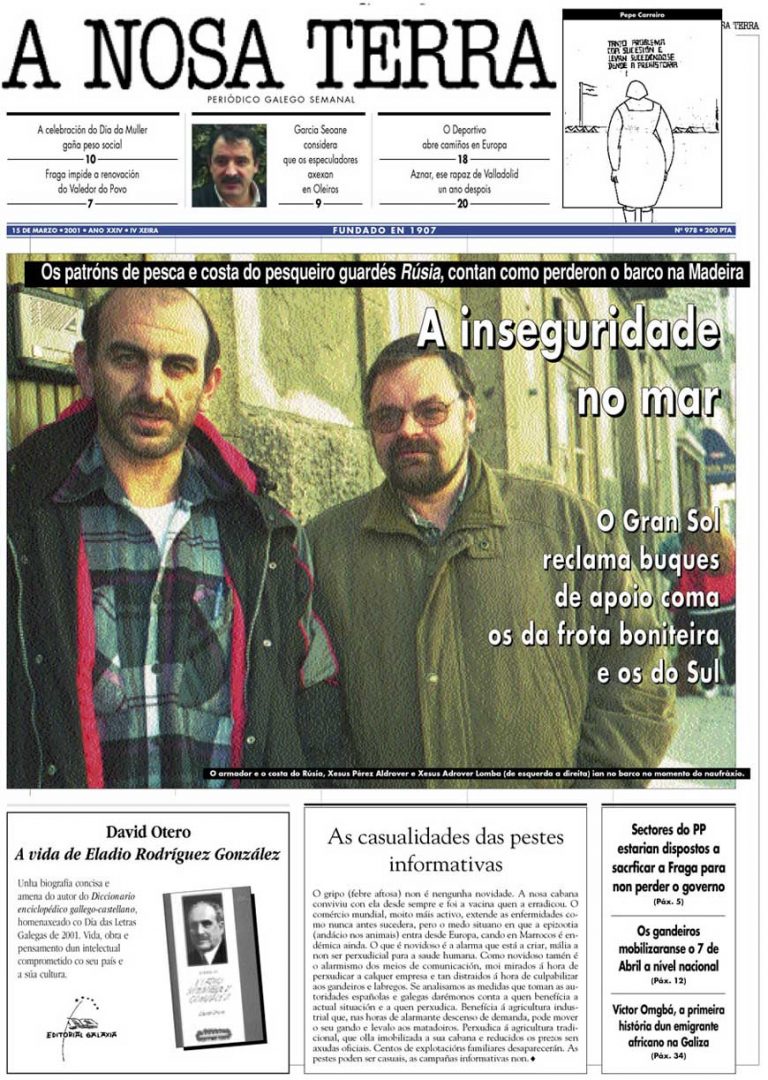 Nº 978. 15 de Marzo. 2001