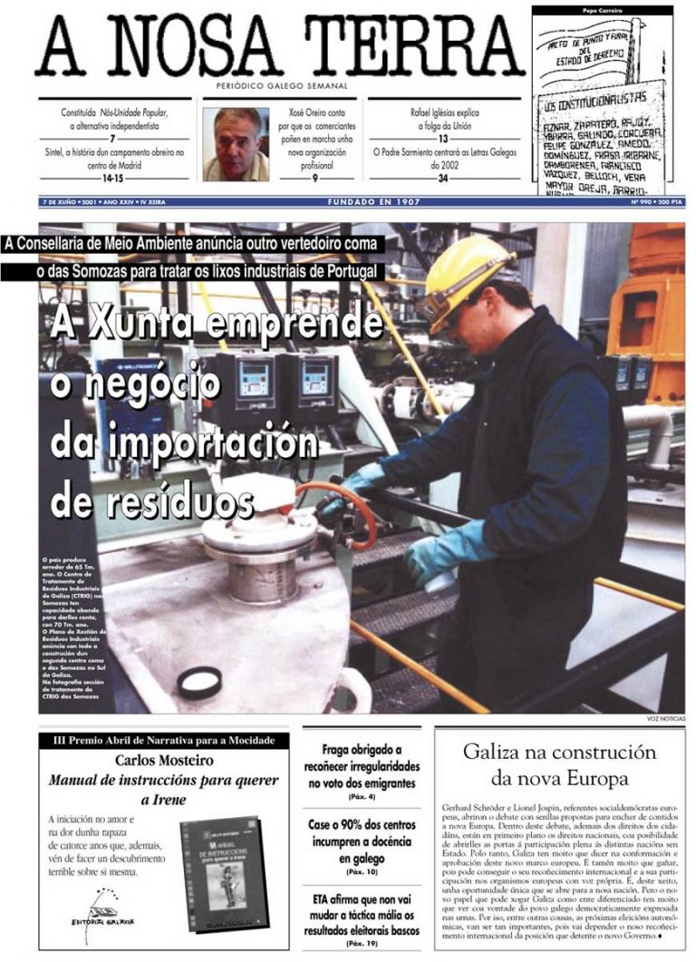 Nº 990. 7 de Xuño. 2001