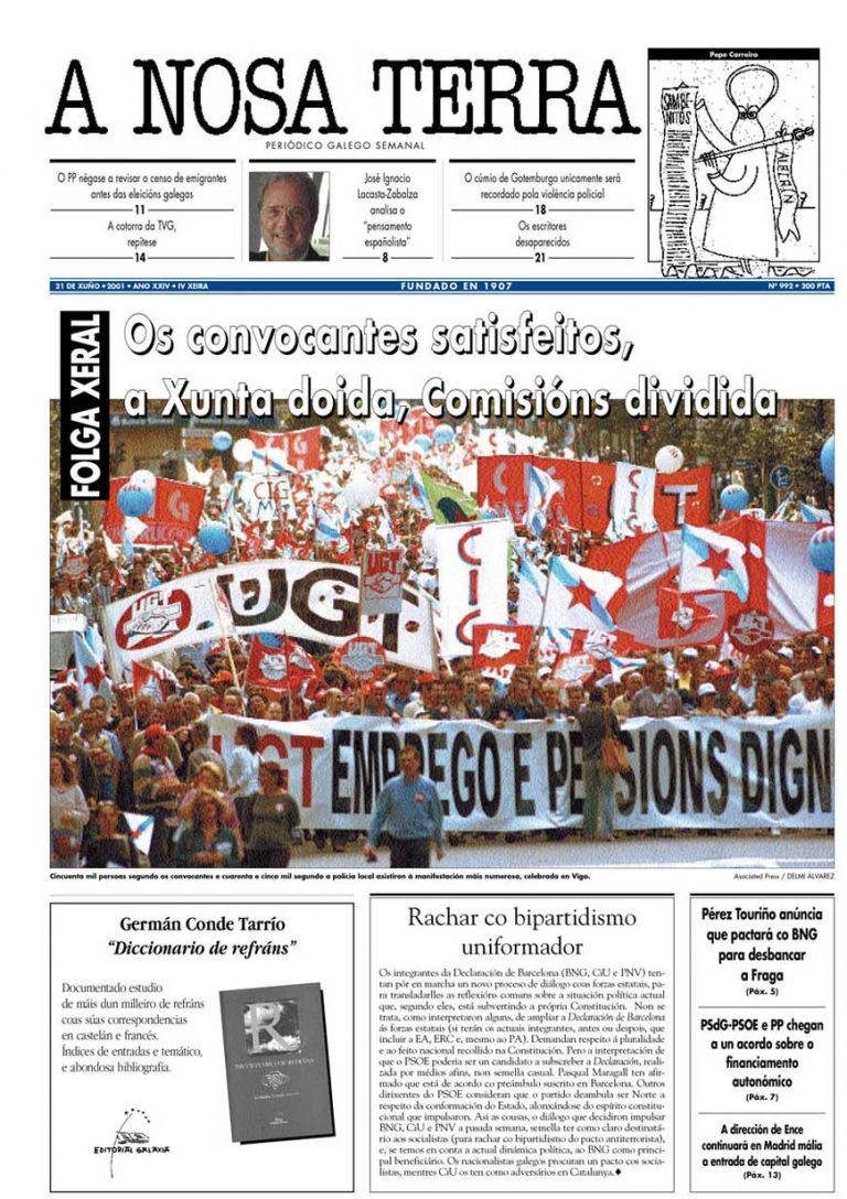 Nº 992. 21 de Xuño. 2001