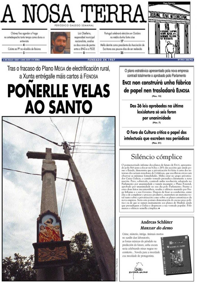 Nº 994. 5 de Xullo. 2001