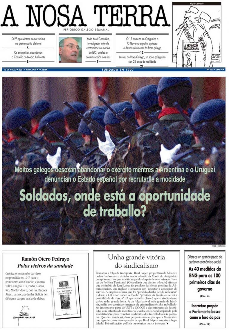 Nº 995. 12 de Xullo. 2001