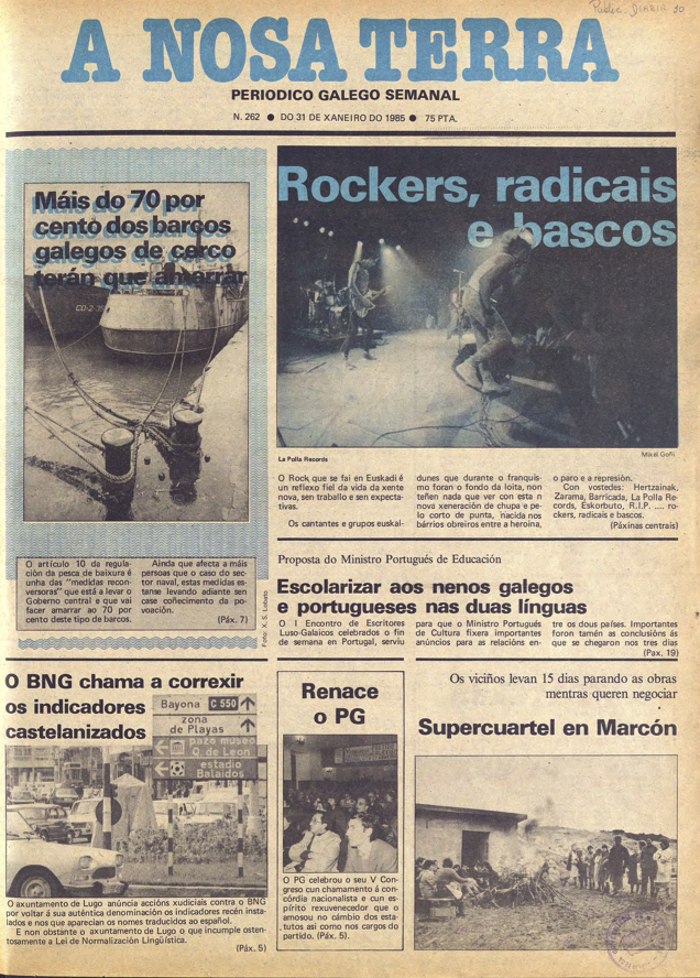 Nº 262 – 31 de xaneiro de 1985