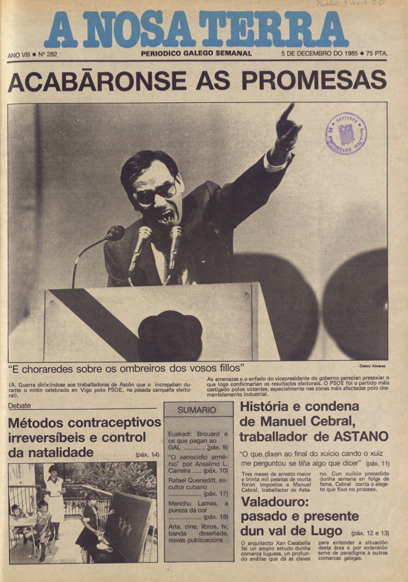 Nº 282 – 5 de decembro de 1985
