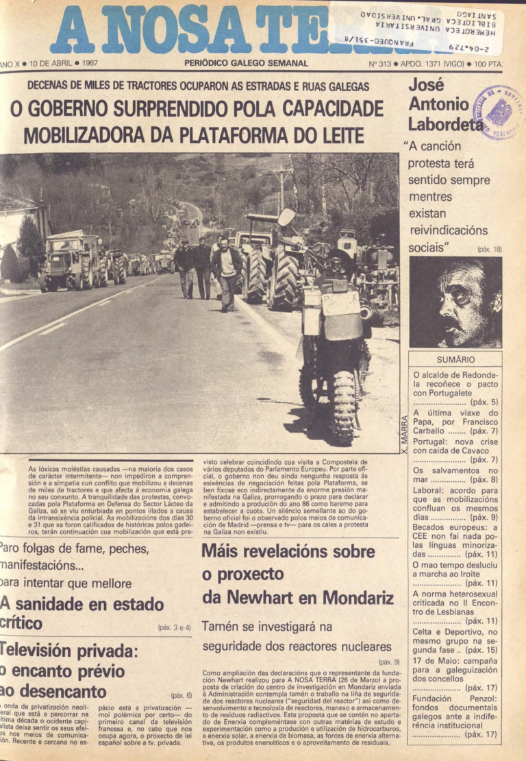 Nº 313 – 10 de abril de 1987