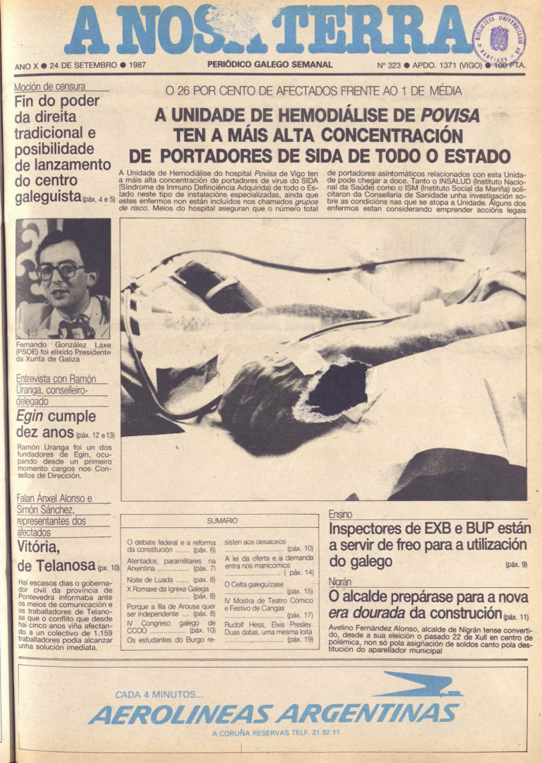 Nº 323 – 24 de setembro de 1987