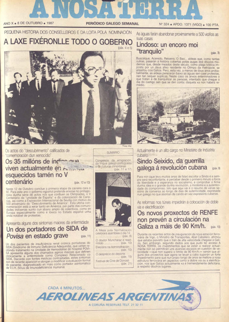 Nº 324 – 8 de outubro de 1987