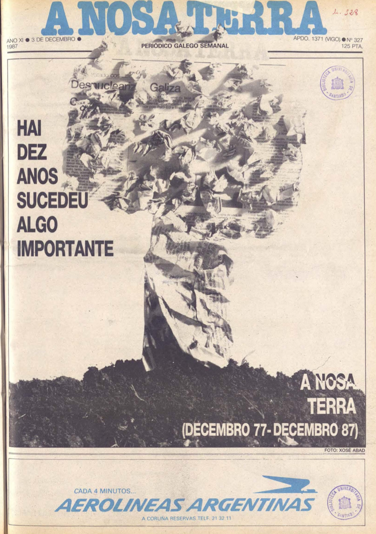 Nº 328 – 3 de decembro de 1987