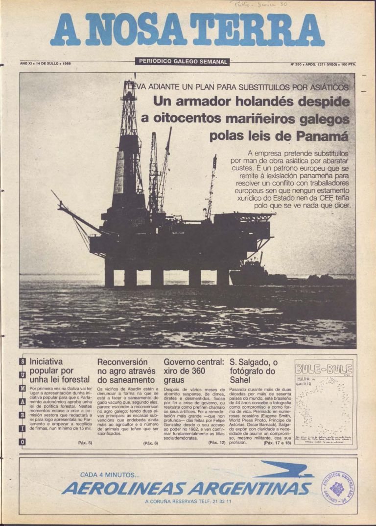 Nº 350 – 14 de xullo de 1988