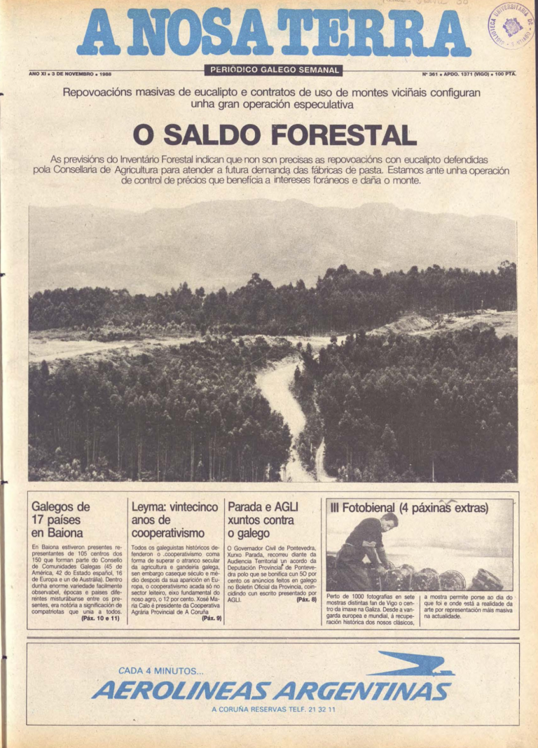 Nº 361 – 3 de novembro de 1988