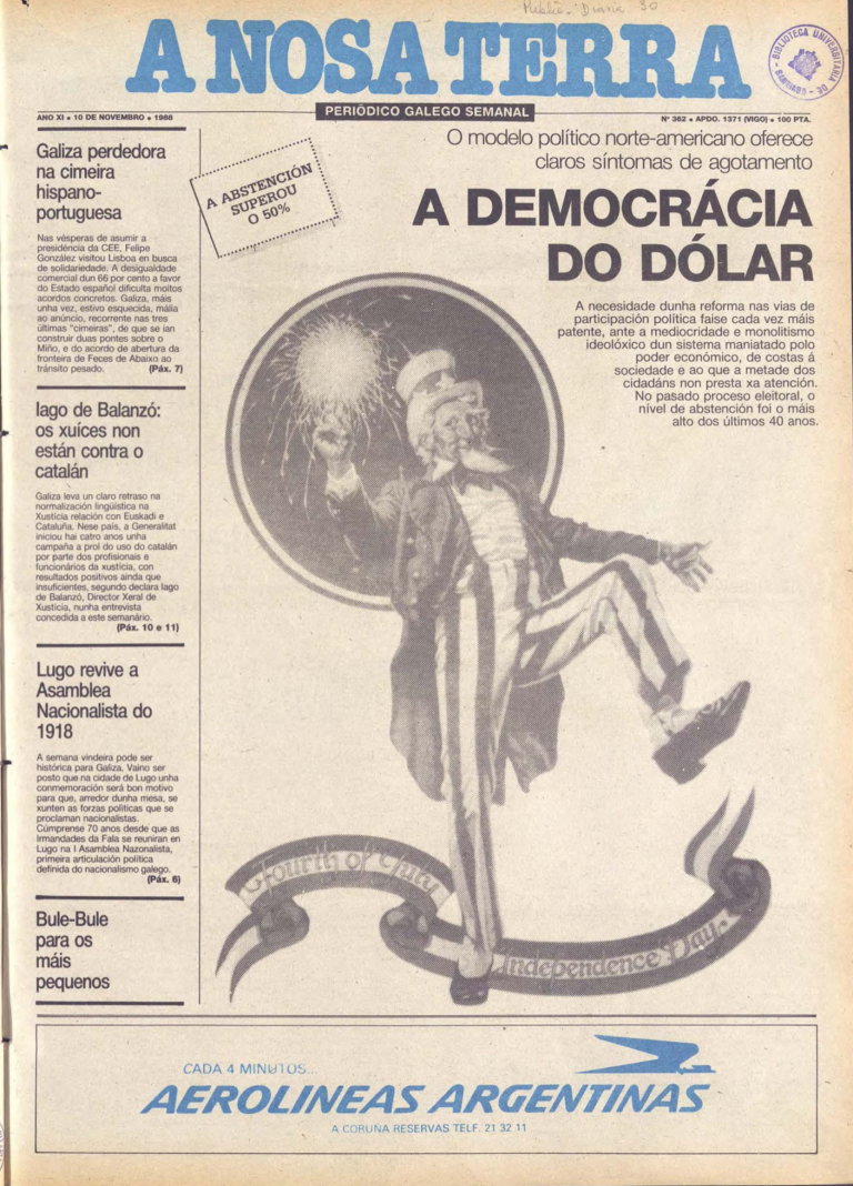 Nº 362 – 10 de novembro de 1988