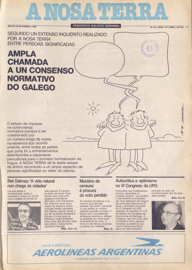 Nº 372 – 26 de xaneiro de 1989