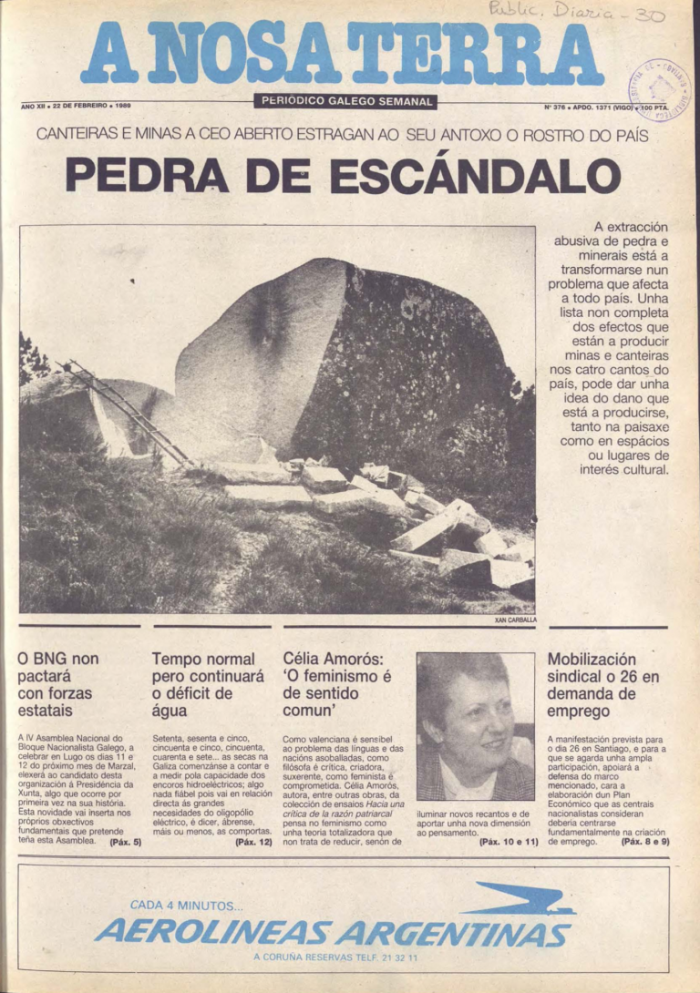 Nº 376 – 22 de febreiro de 1989