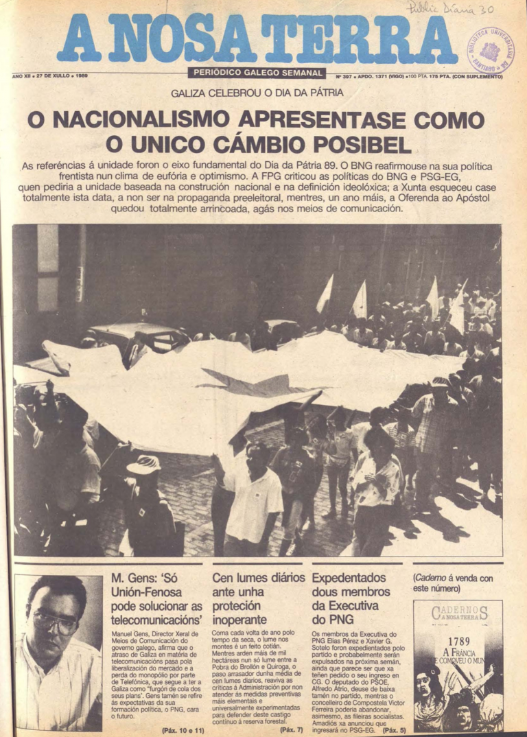 Nº 397 – 27 de xullo de 1989