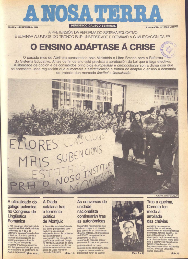 Nº 399 – 14 de setembro de 1989