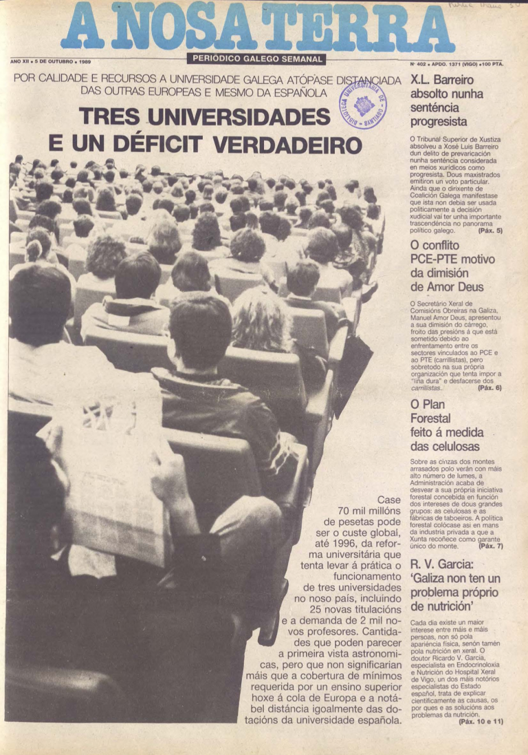 Nº 402 – 5 de outubro de 1989