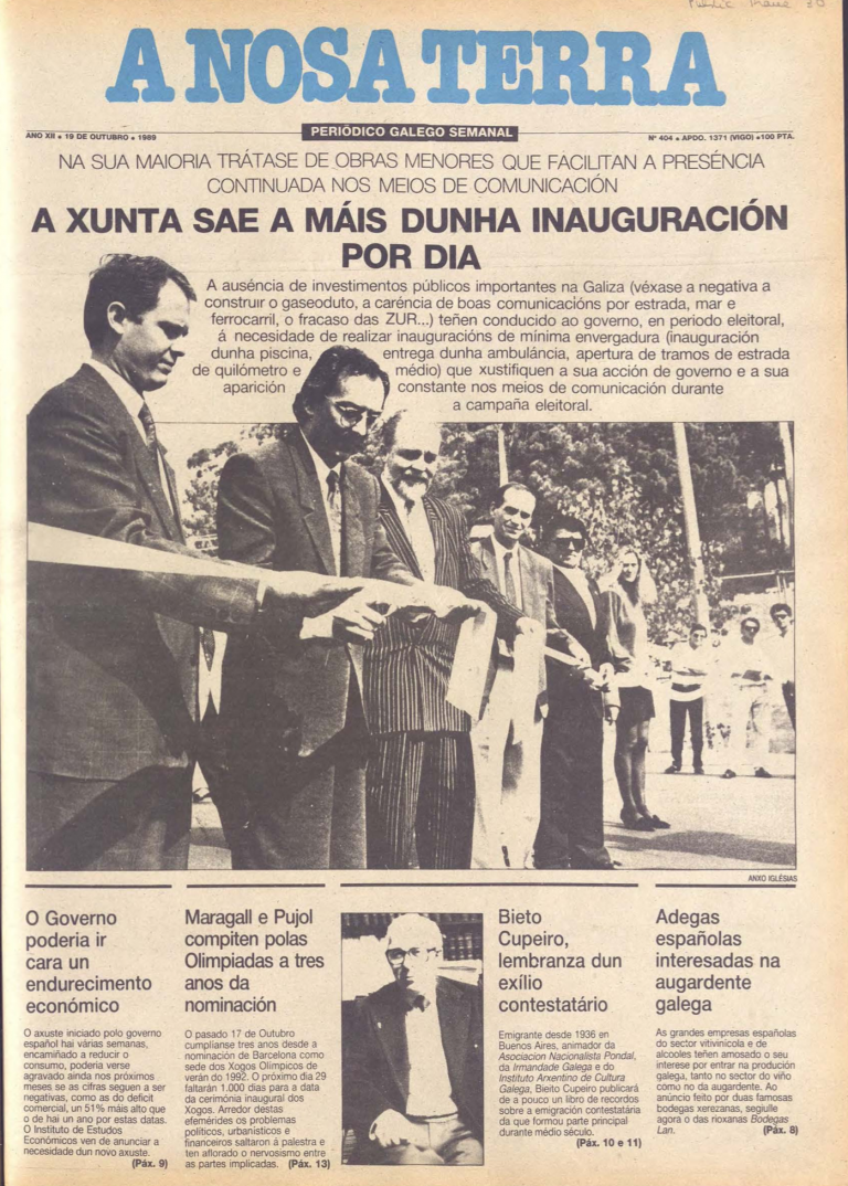 Nº 404 – 19 de outubro de 1989