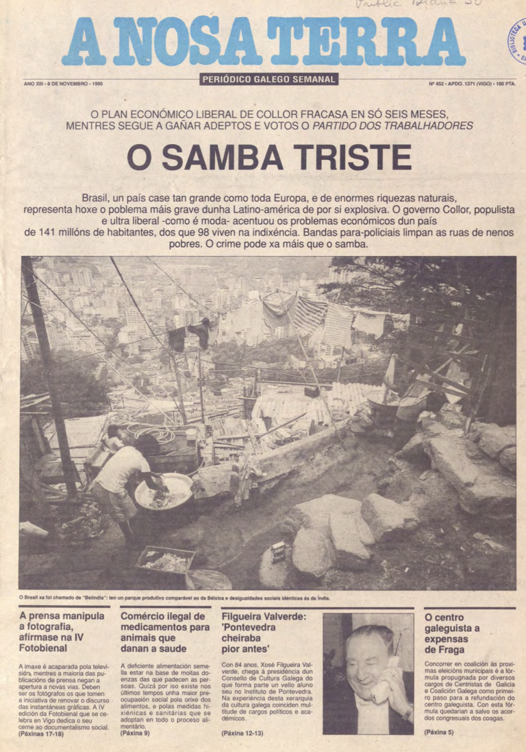 Nº 452 – 8 de novembro de 1990