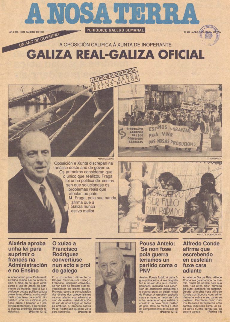 Nº 460 – 11 de xaneiro de 1991