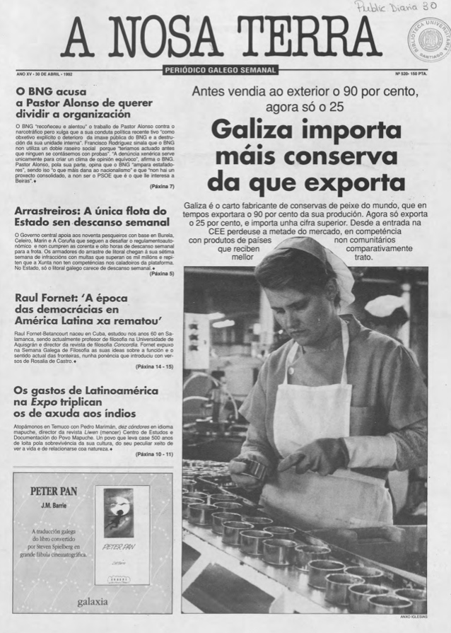 Nº 520 – 30 de abril de 1992